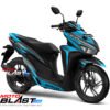 Decal Stiker Vario 125/150 Esp BLACK SPLASH BLUE
